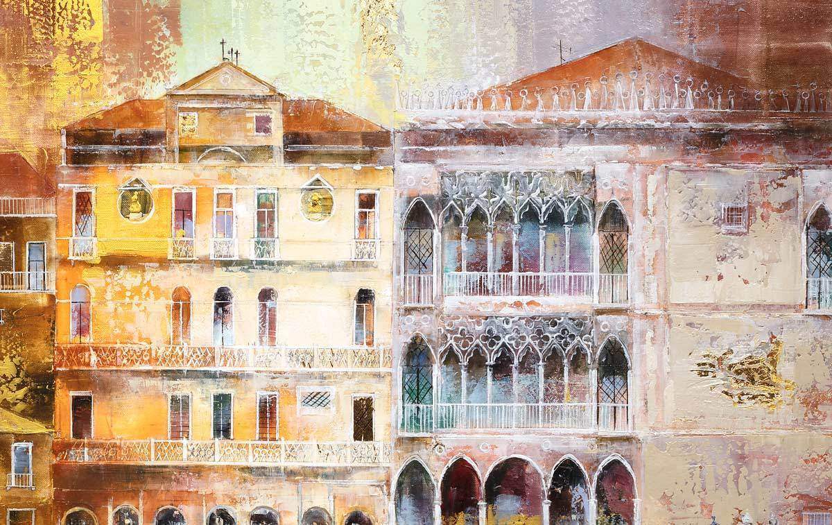 Sightseeing - Original - SOLD by artist Veronika Benoni - Wyecliffe Galleries