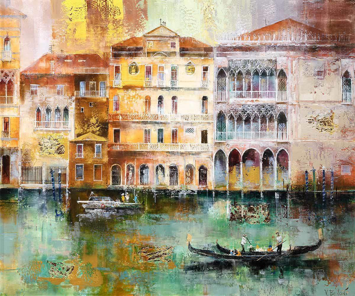 Sightseeing - Original - SOLD by artist Veronika Benoni - Wyecliffe Galleries