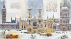 Silver Skies Over London - Original - SOLD by artist Veronika Benoni - Wyecliffe Galleries