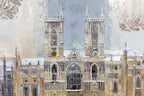 Silver Skies Over London - Original - SOLD by artist Veronika Benoni - Wyecliffe Galleries