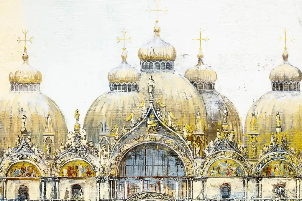 San Marco, Venice - Original - SOLD by artist Veronika Benoni - Wyecliffe Galleries