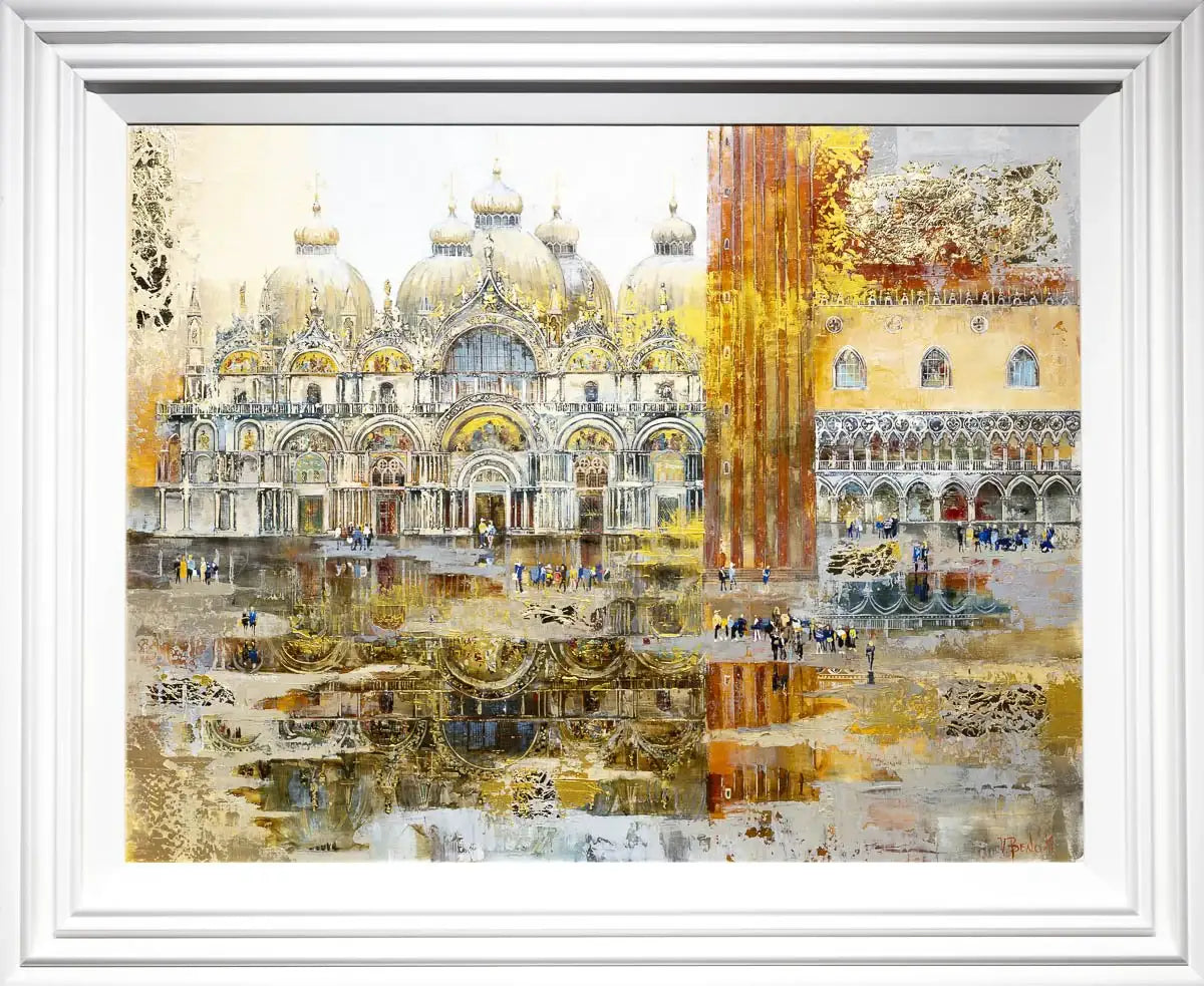 San Marco, Venice - Original - SOLD by artist Veronika Benoni - Wyecliffe Galleries