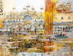 San Marco, Venice - Original - SOLD by artist Veronika Benoni - Wyecliffe Galleries
