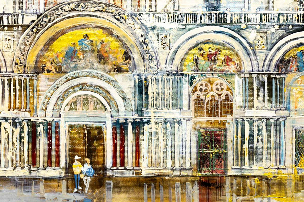 San Marco, Venice - Original - SOLD by artist Veronika Benoni - Wyecliffe Galleries
