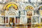 San Marco, Venice - Original - SOLD by artist Veronika Benoni - Wyecliffe Galleries