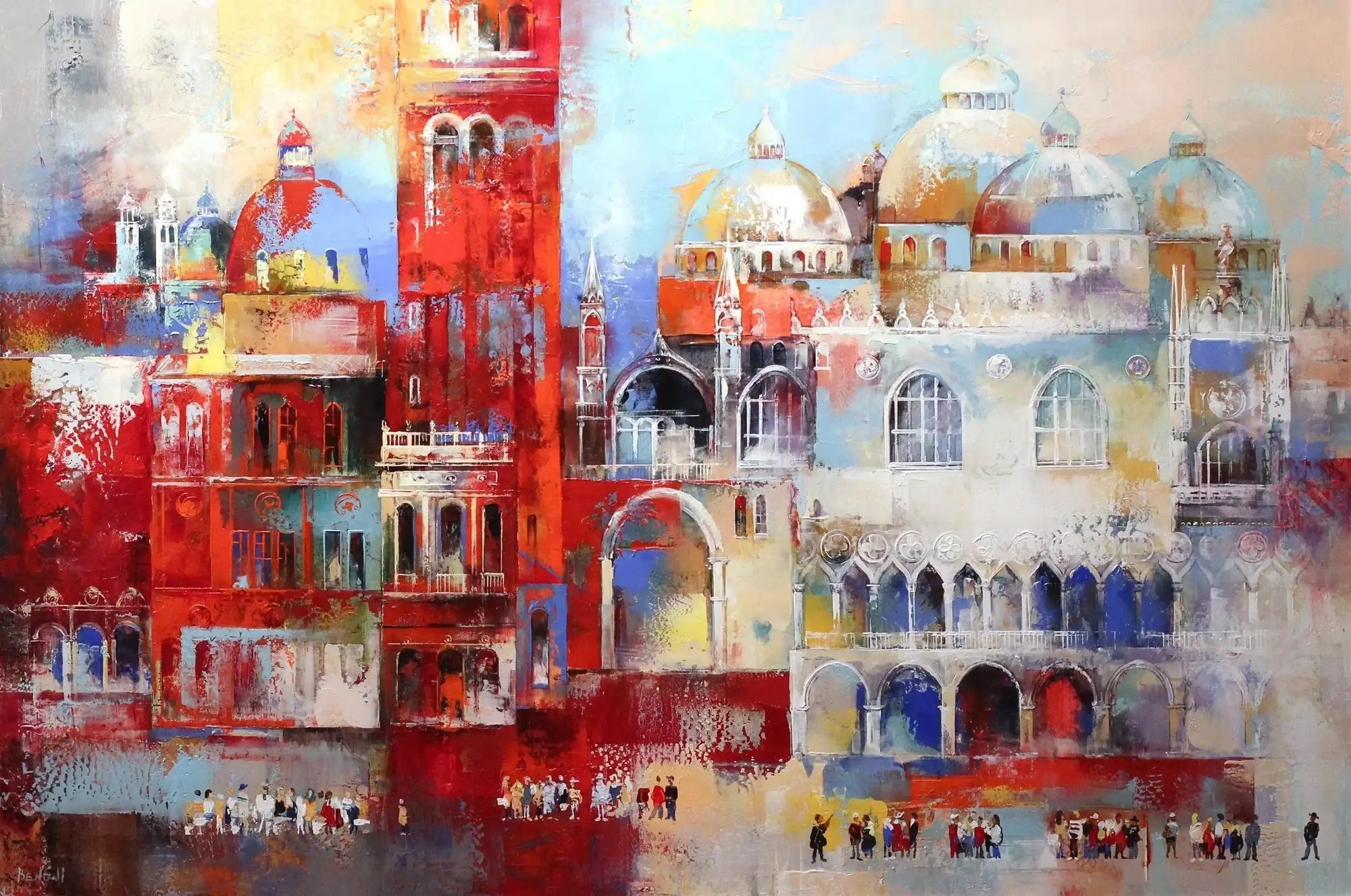 St Marks - SOLD by artist Veronika Benoni - Wyecliffe Galleries
