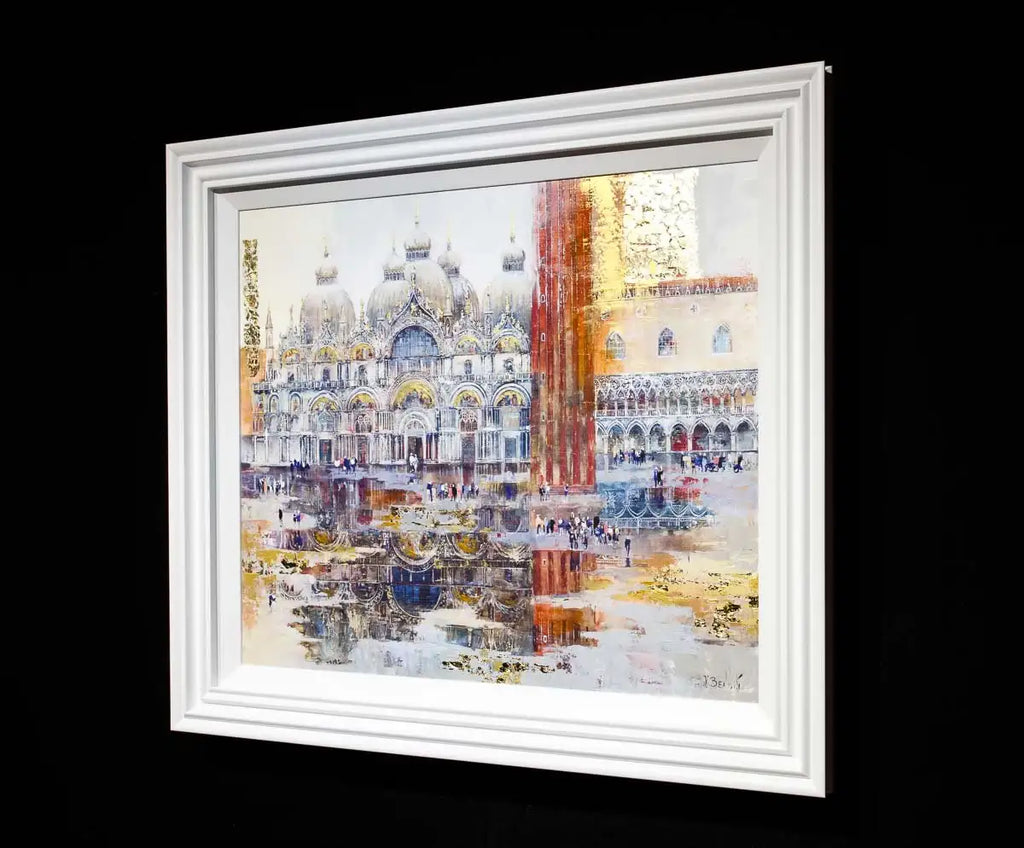 St Marks Square - Original - SOLD by artist Veronika Benoni - Wyecliffe Galleries