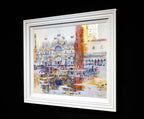St Marks Square - Original - SOLD by artist Veronika Benoni - Wyecliffe Galleries