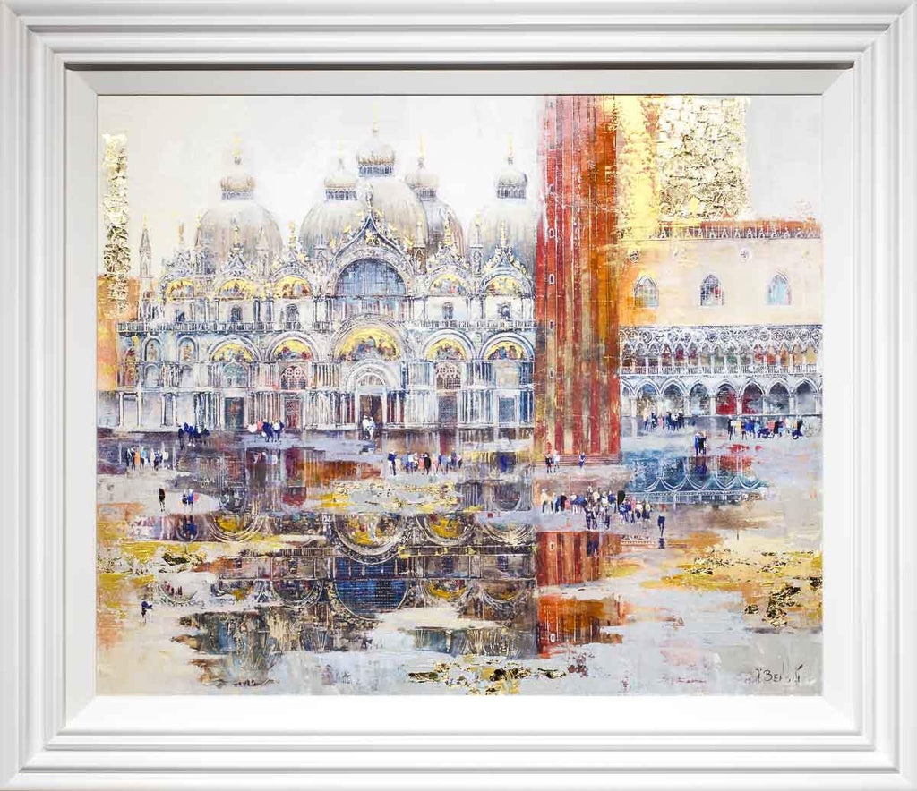 St Marks Square - Original - SOLD by artist Veronika Benoni - Wyecliffe Galleries