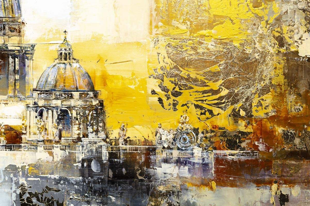 St Pauls - Original - SOLD by artist Veronika Benoni - Wyecliffe Galleries