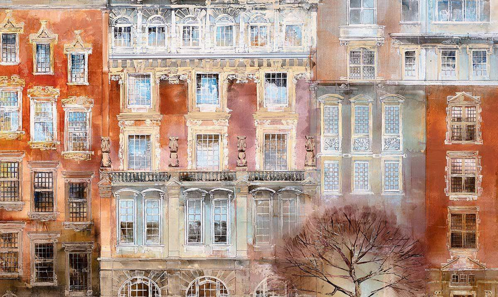 Stroll Through Westminster - Original - SOLD by artist Veronika Benoni - Wyecliffe Galleries