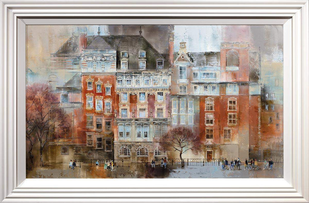 Stroll Through Westminster - Original - SOLD by artist Veronika Benoni - Wyecliffe Galleries