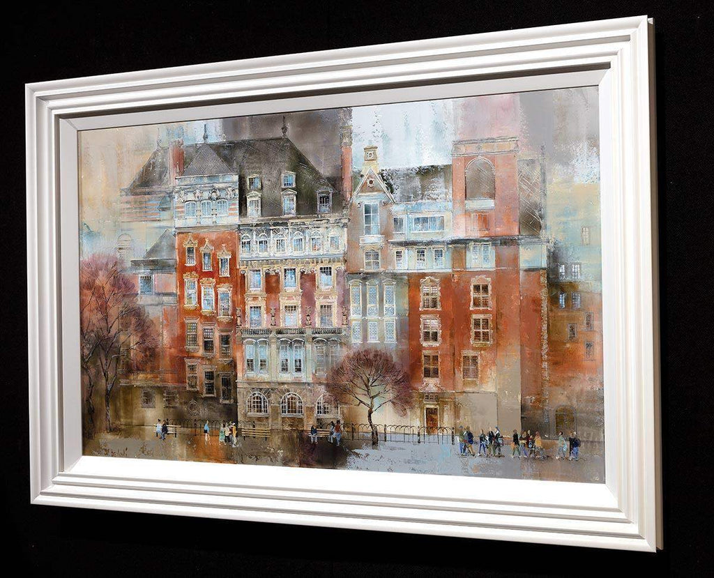 Stroll Through Westminster - Original - SOLD by artist Veronika Benoni - Wyecliffe Galleries