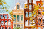 Summer in Amsterdam - Original - SOLD by artist Veronika Benoni - Wyecliffe Galleries