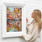 Summer in Amsterdam - Original - SOLD by artist Veronika Benoni - Wyecliffe Galleries