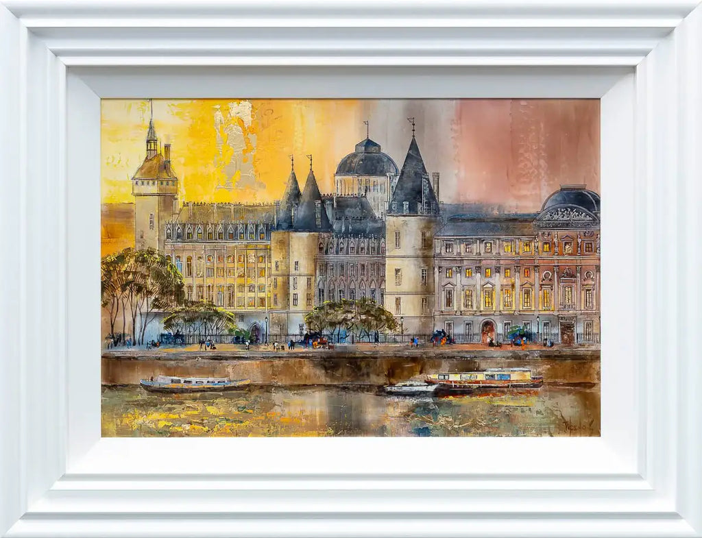 Sunset Glow - Original - SOLD by artist Veronika Benoni - Wyecliffe Galleries