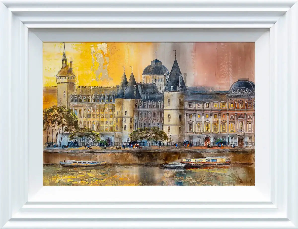 Sunset Glow - Original - SOLD by artist Veronika Benoni - Wyecliffe Galleries