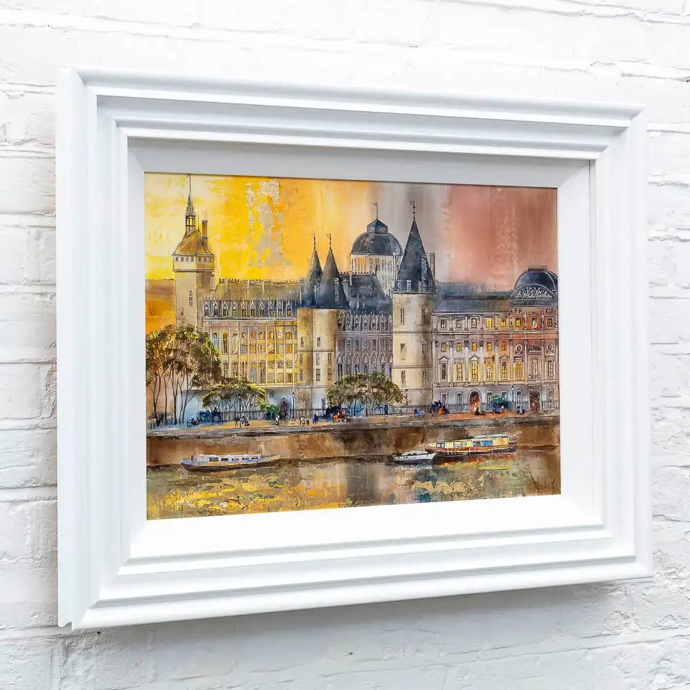 Sunset Glow - Original - SOLD by artist Veronika Benoni - Wyecliffe Galleries