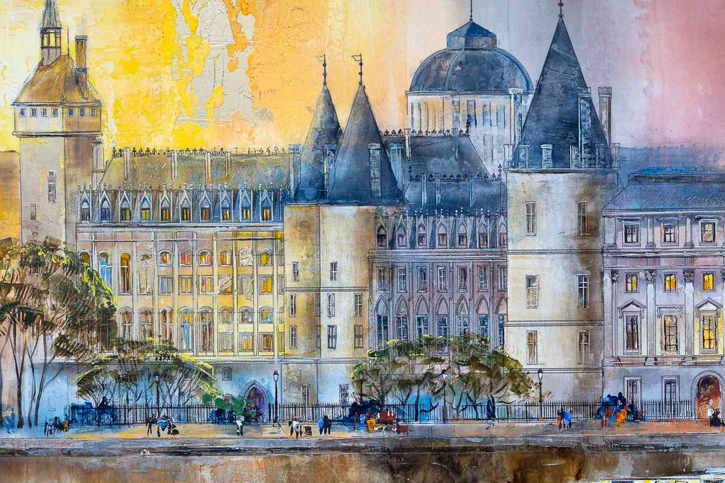 Sunset Glow - Original - SOLD by artist Veronika Benoni - Wyecliffe Galleries