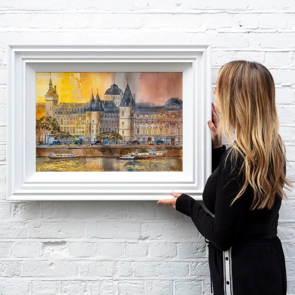 Sunset Glow - Original - SOLD by artist Veronika Benoni - Wyecliffe Galleries