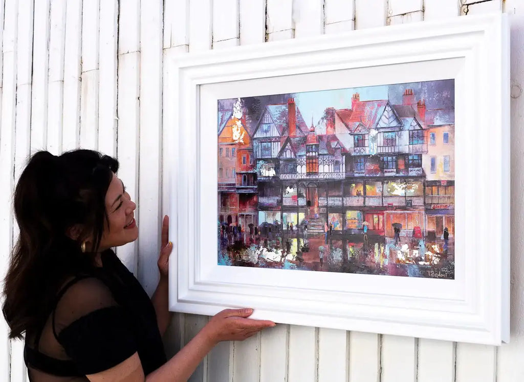 Sunshine On a Rainy Day - Original - SOLD by artist Veronika Benoni - Wyecliffe Galleries