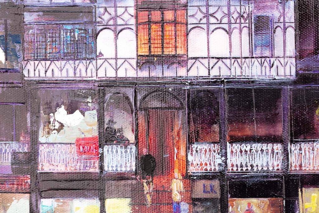 Sunshine On a Rainy Day - Original - SOLD by artist Veronika Benoni - Wyecliffe Galleries