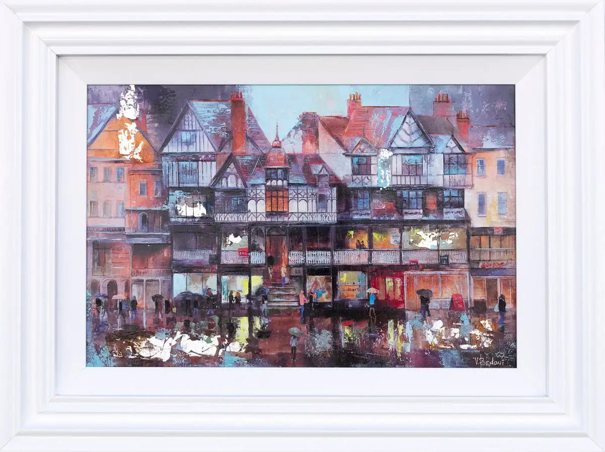 Sunshine On a Rainy Day - Original - SOLD by artist Veronika Benoni - Wyecliffe Galleries