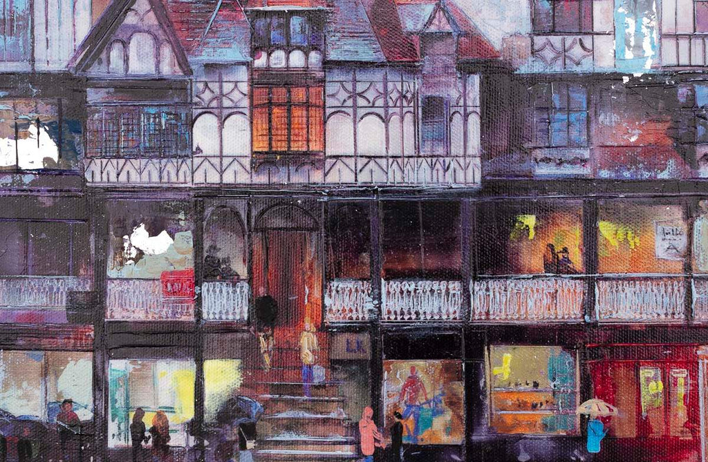 Sunshine On a Rainy Day - Original - SOLD by artist Veronika Benoni - Wyecliffe Galleries