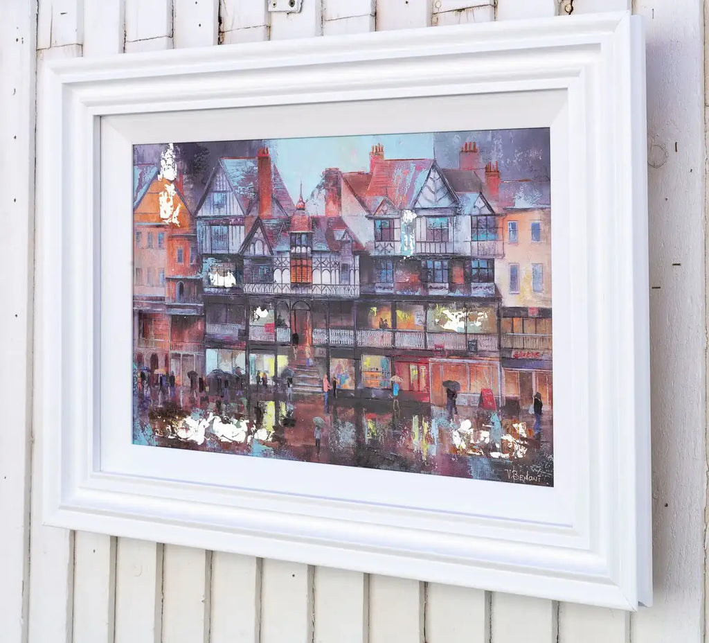 Sunshine On a Rainy Day - Original - SOLD by artist Veronika Benoni - Wyecliffe Galleries