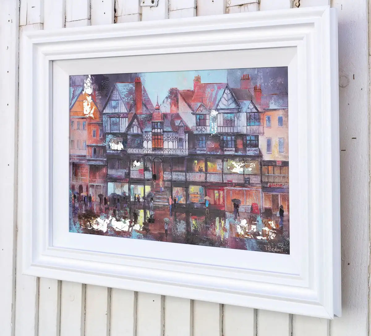 Sunshine On a Rainy Day - Original - SOLD by artist Veronika Benoni - Wyecliffe Galleries