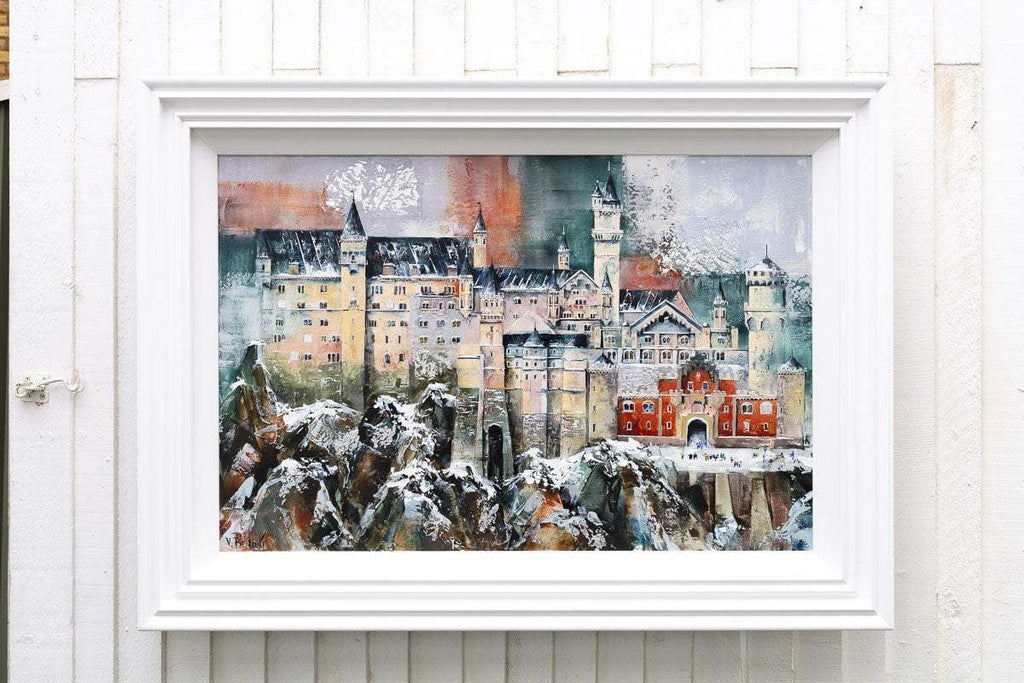 The Castle - Original - SOLD by artist Veronika Benoni - Wyecliffe Galleries