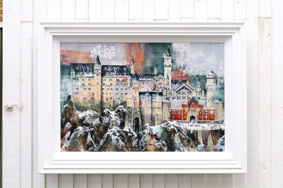 The Castle - Original - SOLD by artist Veronika Benoni - Wyecliffe Galleries