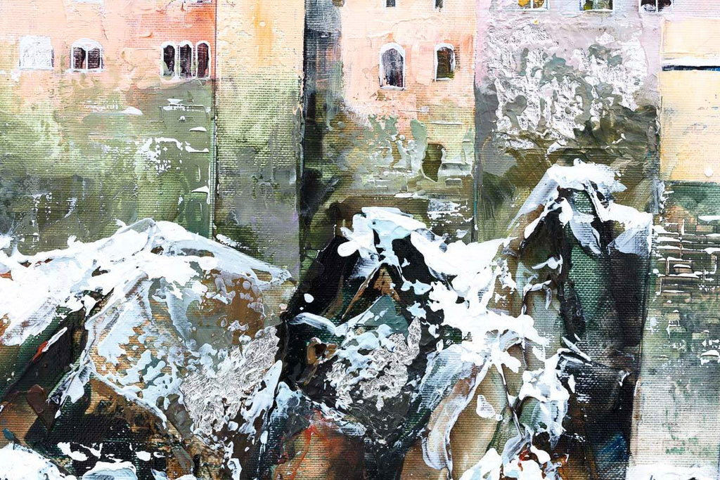 The Castle - Original - SOLD by artist Veronika Benoni - Wyecliffe Galleries