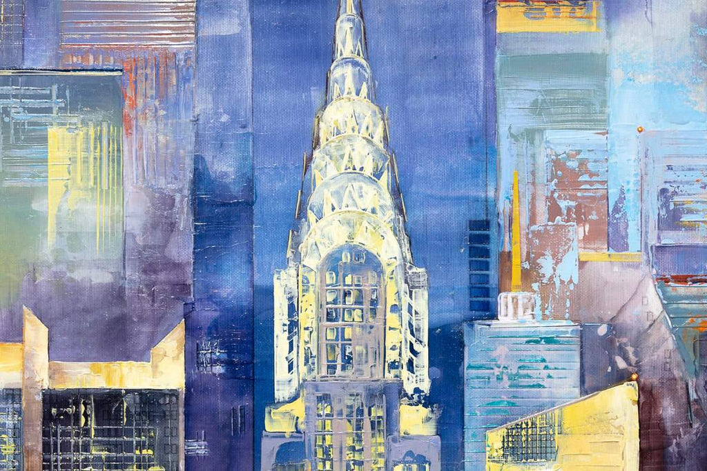 The City That Never Sleeps - Original - SOLD by artist Veronika Benoni - Wyecliffe Galleries