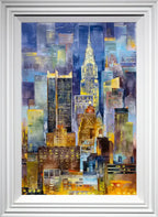 The City That Never Sleeps - Original - SOLD by artist Veronika Benoni - Wyecliffe Galleries