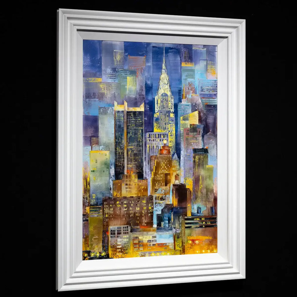 The City That Never Sleeps - Original - SOLD by artist Veronika Benoni - Wyecliffe Galleries