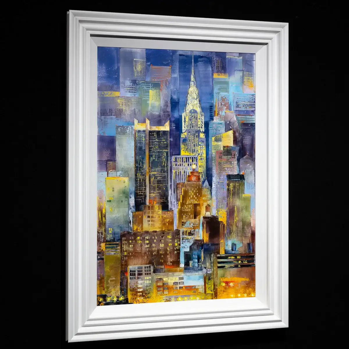 The City That Never Sleeps - Original - SOLD by artist Veronika Benoni - Wyecliffe Galleries