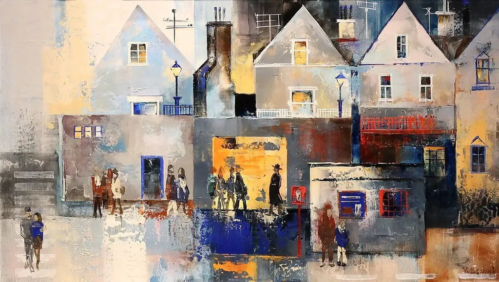 The Evening - SOLD by artist Veronika Benoni - Wyecliffe Galleries