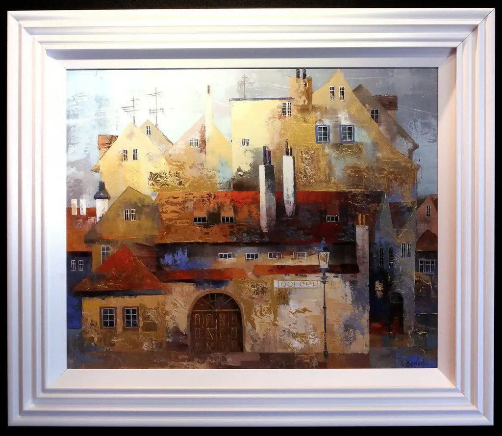 The Farmhouse - SOLD by artist Veronika Benoni - Wyecliffe Galleries