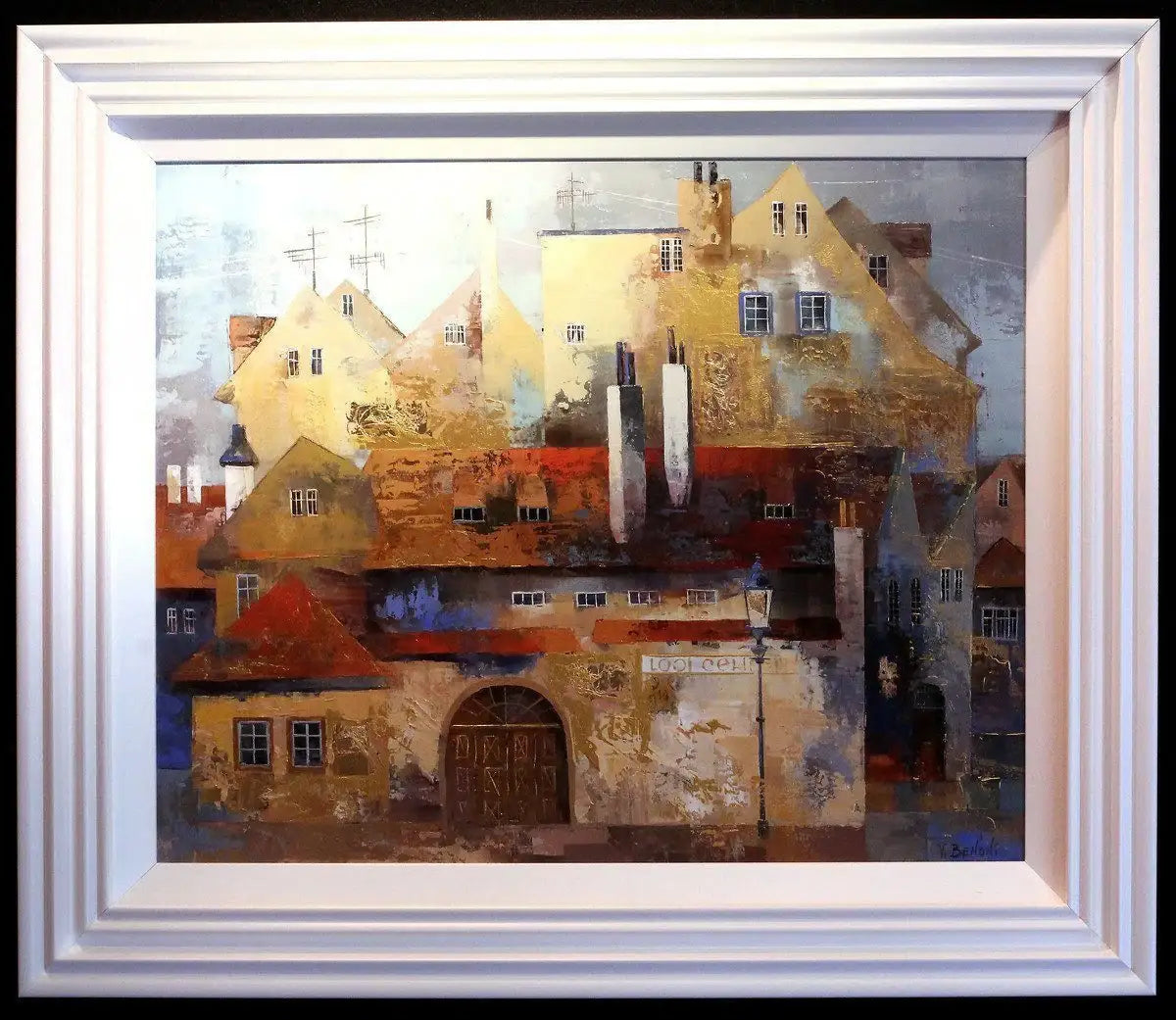 The Farmhouse - SOLD by artist Veronika Benoni - Wyecliffe Galleries