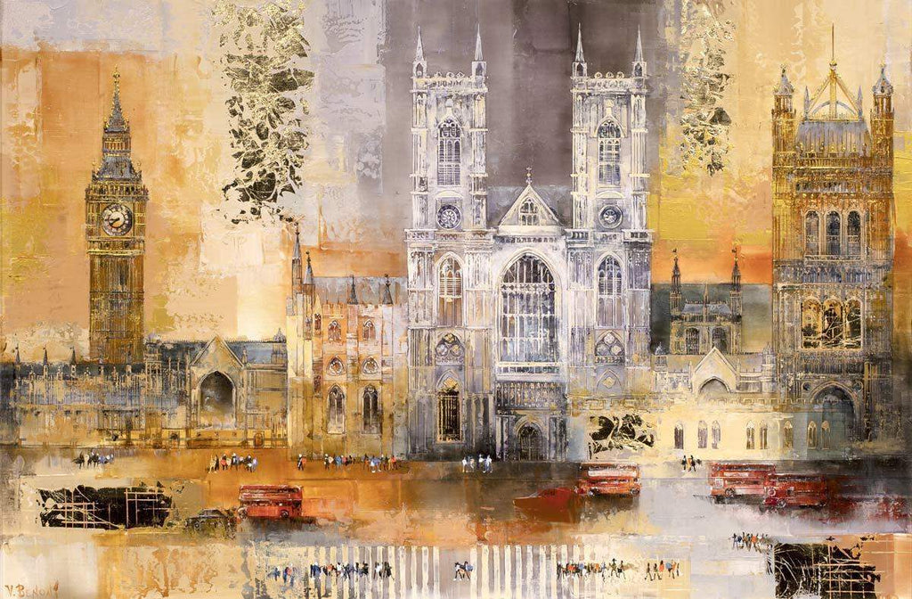 The House Is In Session - Original - SOLD by artist Veronika Benoni - Wyecliffe Galleries