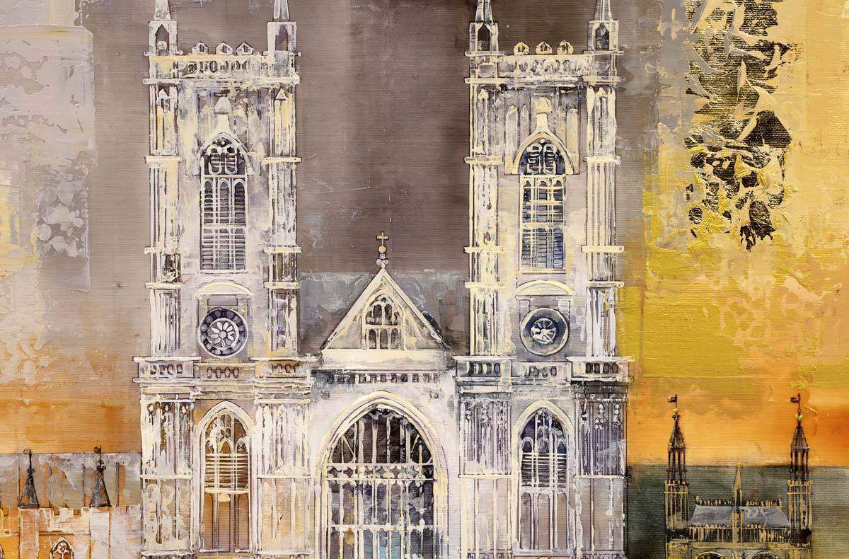 The House Is In Session - Original - SOLD by artist Veronika Benoni - Wyecliffe Galleries