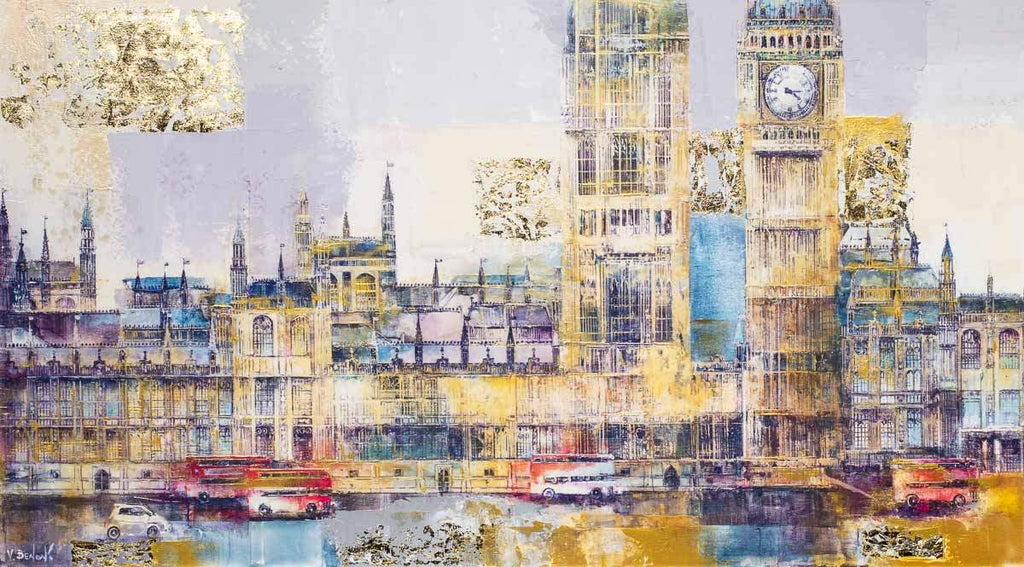 Big Ben - Original - SOLD by artist Veronika Benoni - Wyecliffe Galleries