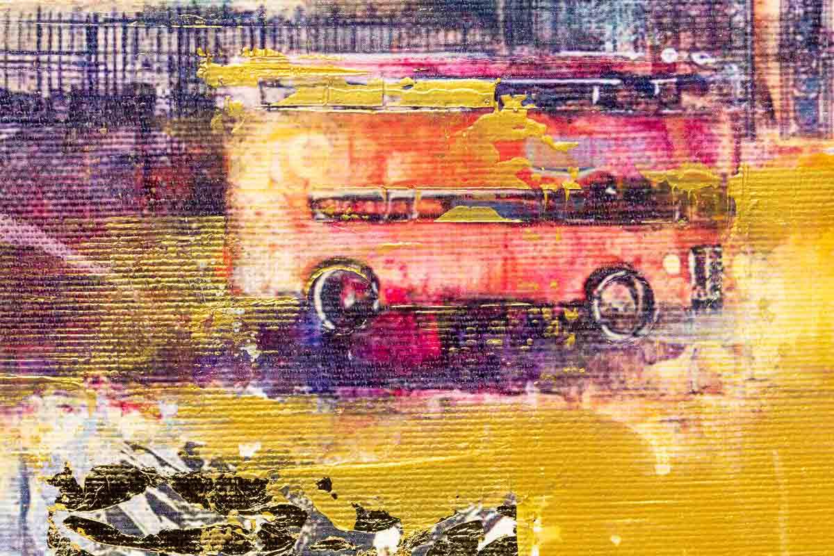 Big Ben - Original - SOLD by artist Veronika Benoni - Wyecliffe Galleries