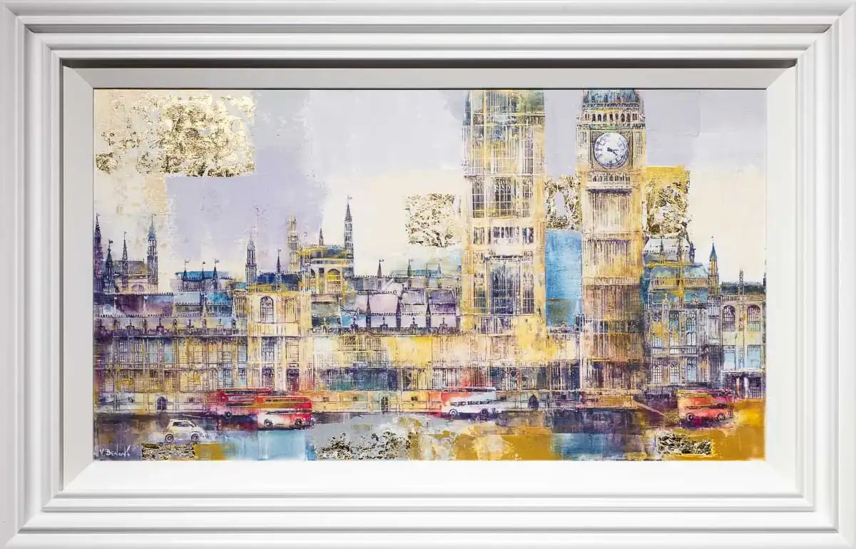 Big Ben - Original - SOLD by artist Veronika Benoni - Wyecliffe Galleries