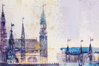 Big Ben - Original - SOLD by artist Veronika Benoni - Wyecliffe Galleries