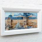 The Louvre - Original - SOLD by artist Veronika Benoni - Wyecliffe Galleries
