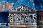 The Louvre - Original - SOLD by artist Veronika Benoni - Wyecliffe Galleries