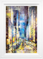 New York By Night - Original - SOLD by artist Veronika Benoni - Wyecliffe Galleries