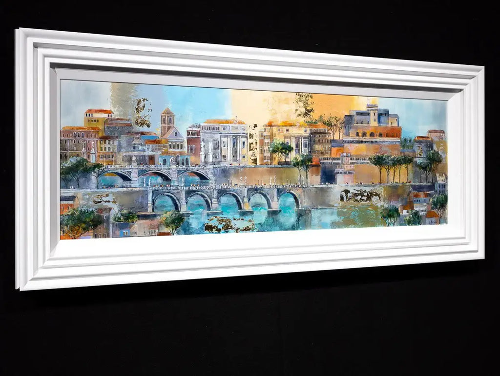 Tranquil in Rome - Original - SOLD by artist Veronika Benoni - Wyecliffe Galleries